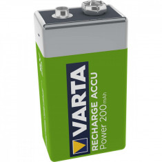 Acumulator Varta 9V NiMH 200mAh Power Accu 1buc/blister foto