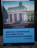 Institutii contemporane ale puterii in stat si ale societatii romanesti