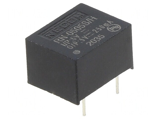 Convertor DC/DC 5V 250mA 1,25W