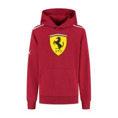Ferrari hanorac cu glugă pentru copii Shield red F1 Team 2025 - 164 cm (dětsk&amp;eacute;) foto