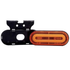 Lampa gabarit cu suport, LED, galbena,Fristom,12v-24v