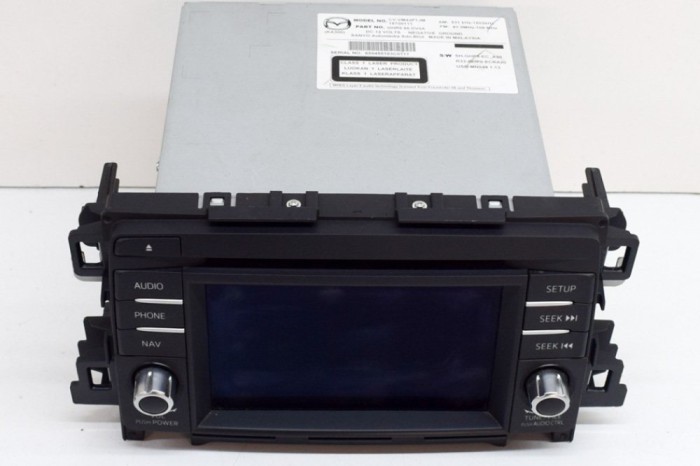 Unitate radio CD navigație MAZDA 6 Estate GJ, GL 2013 OEM: GHR966DV0A,CV-VM42F1JM 21468401