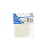 Set protectie de silicon pentru mobila, 8 mm, 50 elemente, Geko G29820