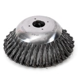 Cumpara ieftin Perie sarma, tip cupa, cu toroane, pentru motocoasa/trimmer, Micul Fermier, 150 mm