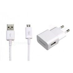 Incarcator Retea Samsung ETAU90EWE 2mAh (10W) + Cablu Micro USB ECB-DU4AWE Alb Original foto