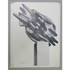 PETRU JECZA , SCULPTURA , CATALOG DE EXPOZITIE , 1970
