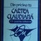 GEORGE TARNEA-DIN PRICINA TA:CARTEA CLAUDIANA/111 POEME REFLEXIVE/1999/DEDICATIE