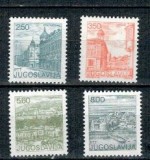 Iugoslavia 1981 - Uzuale, orase, vederi, serie neuzata