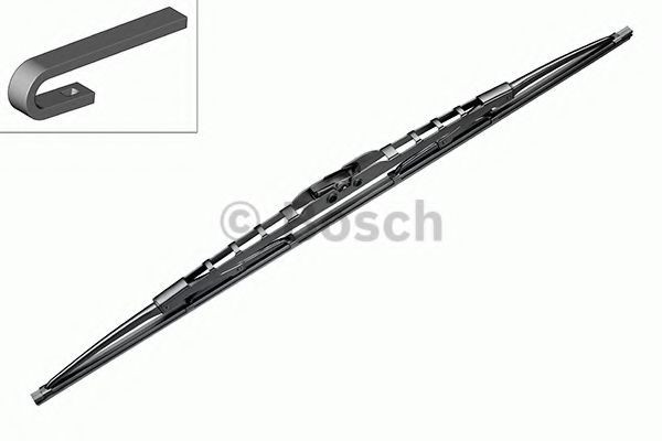Lamela stergator RENAULT MASTER I platou / sasiu (P) (1980 - 1998) BOSCH 3 397 018 966