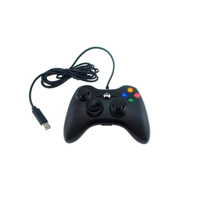 Controller pentru Xbox 360 wired gamepad, negru