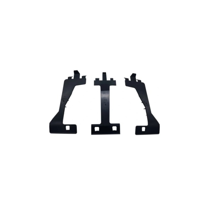 Suport bara protectie Renault Captur, 2017-02.2020, Fata, set (3 buc.), Aftermarket