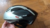 Casca ciclism MTB trotineta role CHALLENGE V10 adult marime L XL 58-62 cm gri cu negru