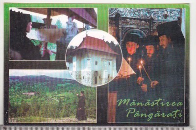 bnk cp Manastirea Pangarati - Vedere - necirculata foto