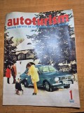 revista autoturism ianuarie 1974