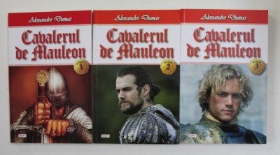 CAVALERUL DE MAULEON de ALEXANDRE DUMAS , VOLUMELE I - III , 2019 foto