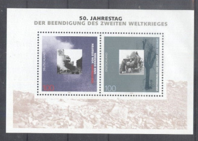 Germany Bundes 1995 End of World War II perf. sheet Mi.B31 MNH DA.206 foto