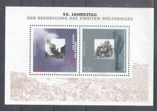 Germany Bundes 1995 End of World War II perf. sheet Mi.B31 MNH DA.206