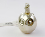 Cumpara ieftin Glob Craciun - Glass Owl on String, 5cm | Drescher