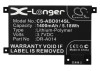 Acumulator Li-Polimer 3.7V 1400mAh Kindle Touch 4th Gen, E-reader, Baterie Reincarcabila, 89.85x59.42x4.1mm