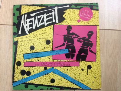 neuzeit various 1982 disc vinyl lp muzica New Wave Synth Pop Punk Rock NDW VG+ foto