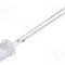 Dioda LED 5mm, ro&amp;#351;ie, plat, 1.8...2.6V, OPTOSUPPLY - OSR5RU57E1A