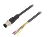 Cablu de conectare M12 8 pini 2m 30VAC 4A