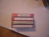 LOT de 4 casete audio MAXELL (1 buc CrO2 90min, 1 buc norm 60min, 2 buc norm 90)