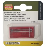 Cumpara ieftin Set freze din carbura de tungsten Micromot Proxxon 28750, O2.3 mm, 2 piese