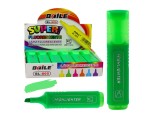 Marker evidentiator pentru notite, verde neon, Lean 21518