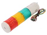 Coloană Semnalizare LED Roşu/Ambră/Verde