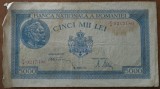 Bancnota 5000 Lei 1945 Romania - Numismatica Bancnote Romanesti