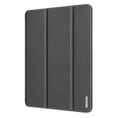 Husa de Protectie Dux Ducis Domo Lite pentru Apple iPad Pro 12.9&amp;quot; Editii 2018 / 2020, Functie Sleep &amp;amp; Wake, Pencil Holder, Negru foto