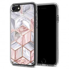 Carcasa Spigen Ciel iPhone 7/8/SE (2020) Pink Marble foto