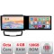 Navigatie Ssangyong Korando 2011- 2013 Kit-159 Edotec 2 ecrane 8 core 4+128 21.6 inch Incell android Wifi 5Ghz gps internet CarStore Technology