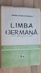Limba germana. Manual pentru anii 3 si 4 de studiu foto