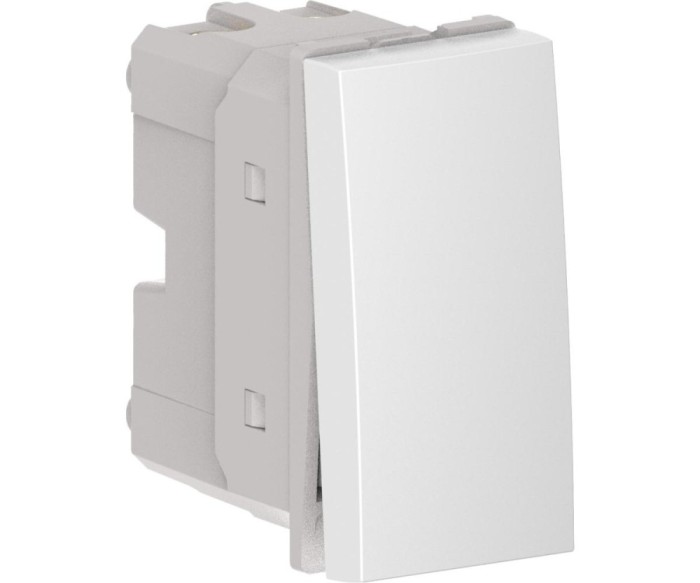 Intrerupator cap cruce 1M Flexo Himel alb