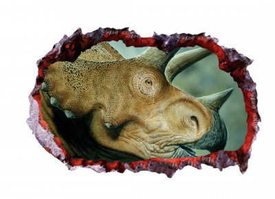 Sticker decorativ cu Dinozauri, 85 cm, 4379ST-1 foto