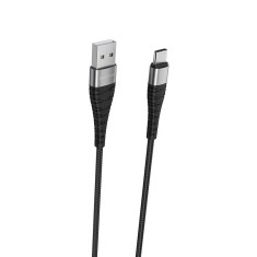 Cablu Borofone 1M Negru BX32 USB-A la Type-C