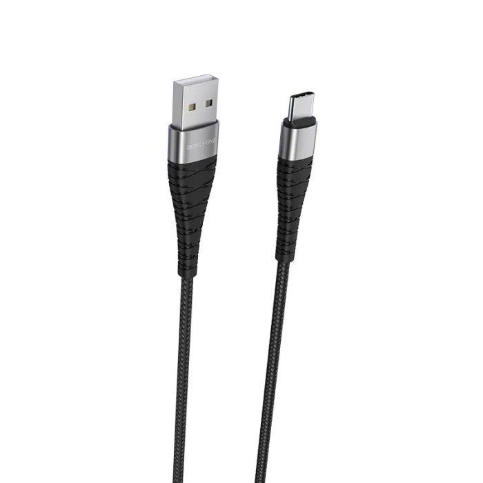Cablu Borofone 1M Negru BX32 USB-A la Type-C