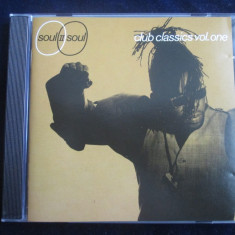 Soul II Soul - Club Classic vol. one _ CD,album _10 Records ( 1989, UK )