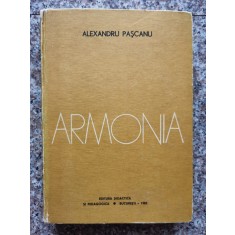 Armonia - Alexandru Pascanu , A521