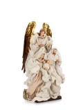 Cumpara ieftin Figurina Nasterea Domnului textil multicolor Majestic 29x11x32h