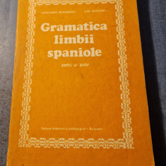 Gramatica limbii spaniole Constantin Duhaneanu Dan Munteanu