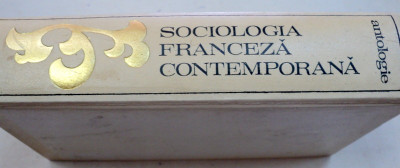 SOCIOLOGIA FRANCEZA CONTEMPORANA foto