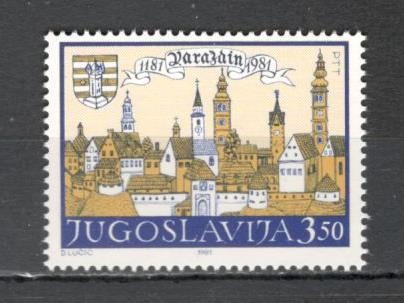 Iugoslavia.1981 800 ani orasul Varazdin SI.517