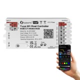 Cumpara ieftin Controller LED RGB Pixel SPI WiFi Tuya GLEDOPTO, sincronizare muzica, 5-24V, 15A, GL-SPI-206W