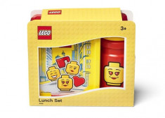 Set pentru pranz LEGO Iconic rosu-galben (40581725) foto