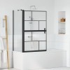 VidaXL Ecran de baie pentru duș Manual 80 x 67 x 129.5 cm 42018556