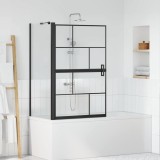 vidaXL Ecran de baie pentru duș Manual 80 x 67 x 129.5 cm 42018556