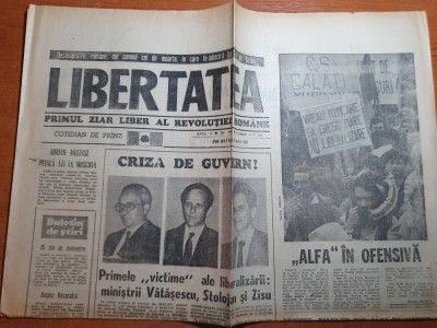 ziarul libertatea 22 martie 1991 foto
